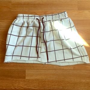 Sweat work out skirts